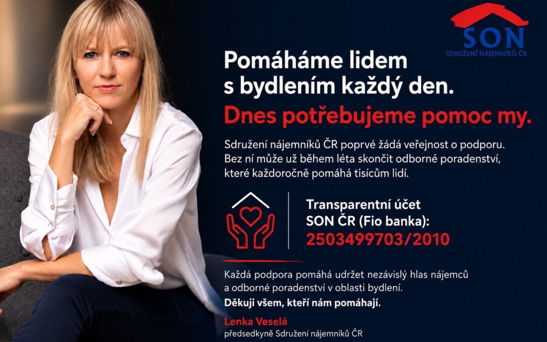 Poprvé žádáme veřejnost o pomoc